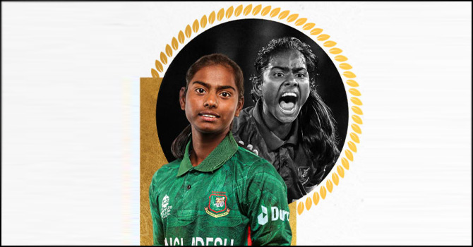 আইসিসির বর্ষসেরা উদীয়মান নারী ক্রিকেটে মারুফা আক্তার